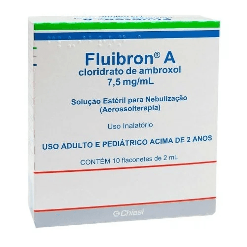 Fluibron A - Monodose 7.5MG/ML Solução para inalação - 10 Flaconetes com 2 mL - Imagem 1